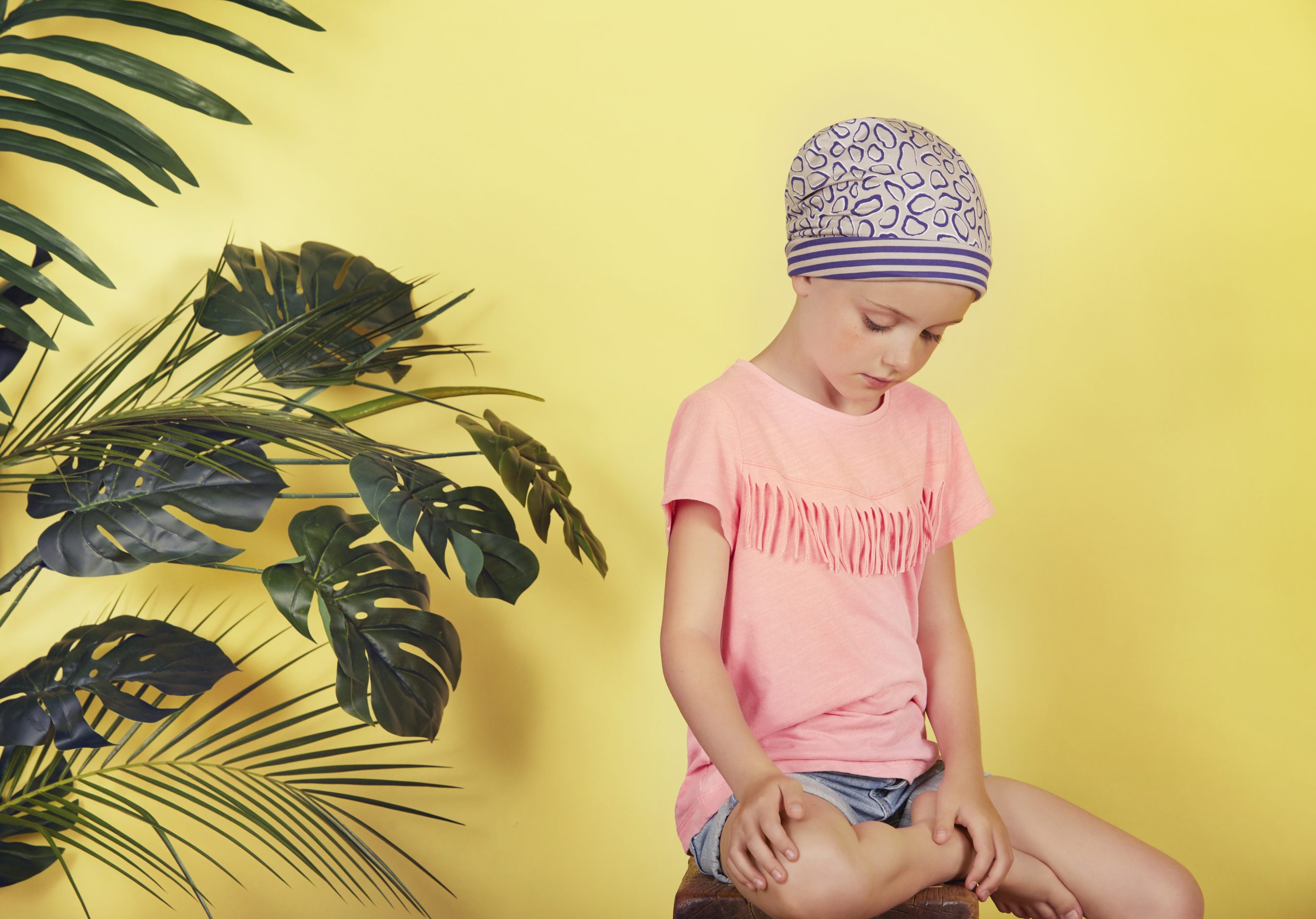 Petite Bunny Printed Turban - Image 5