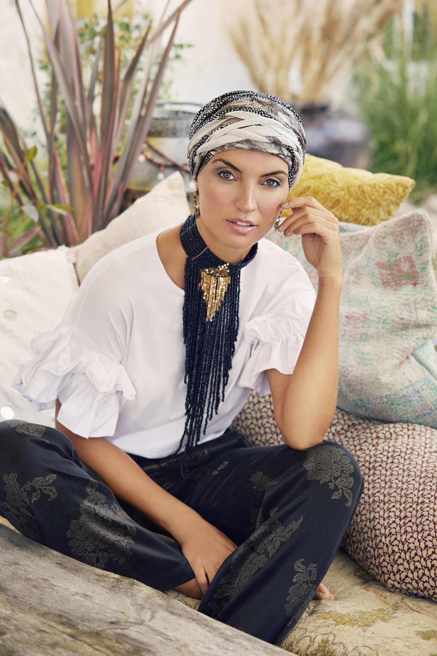 Scarlett Boho Turban Set - Image 2
