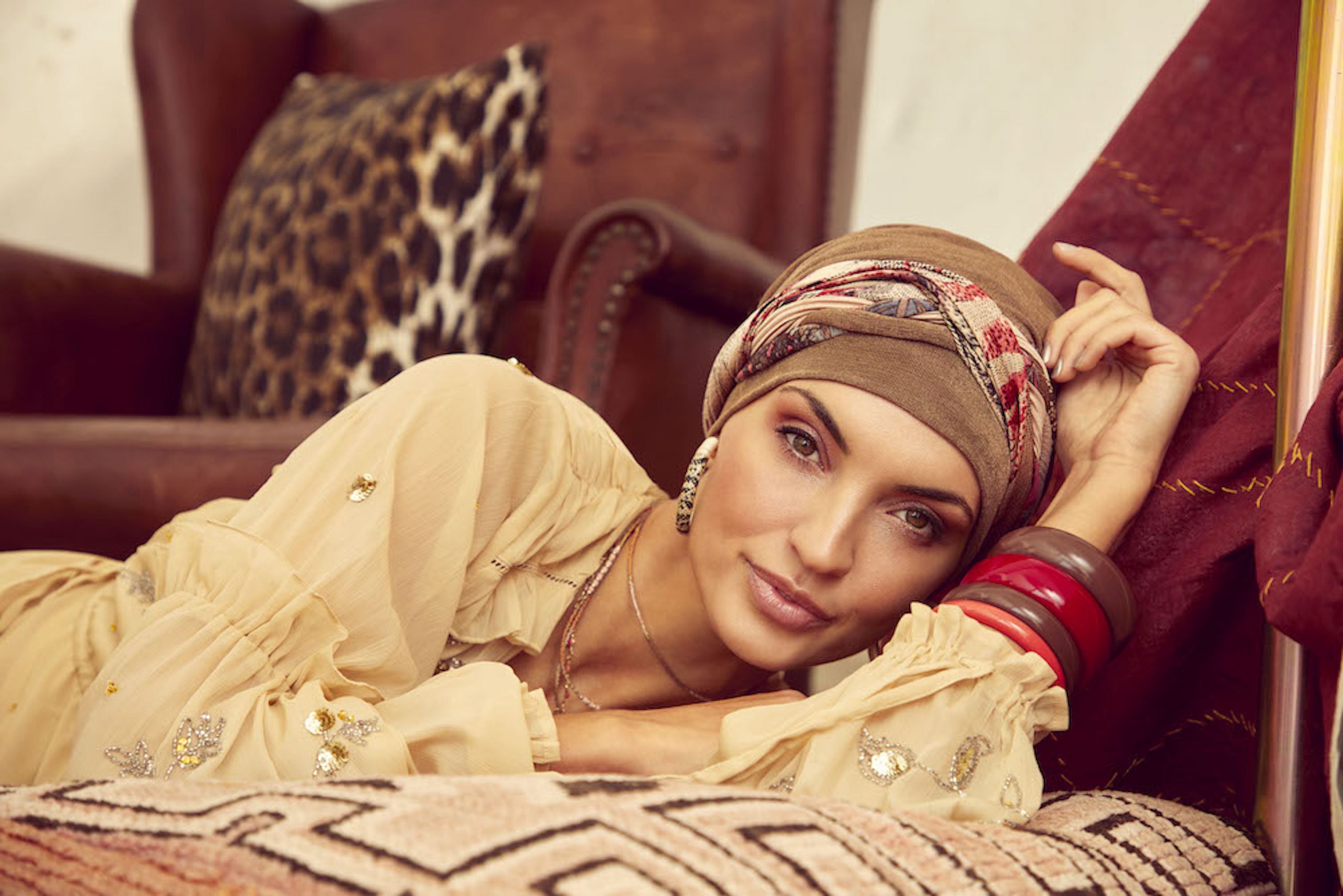 Scarlett Boho Turban Set - Image 4