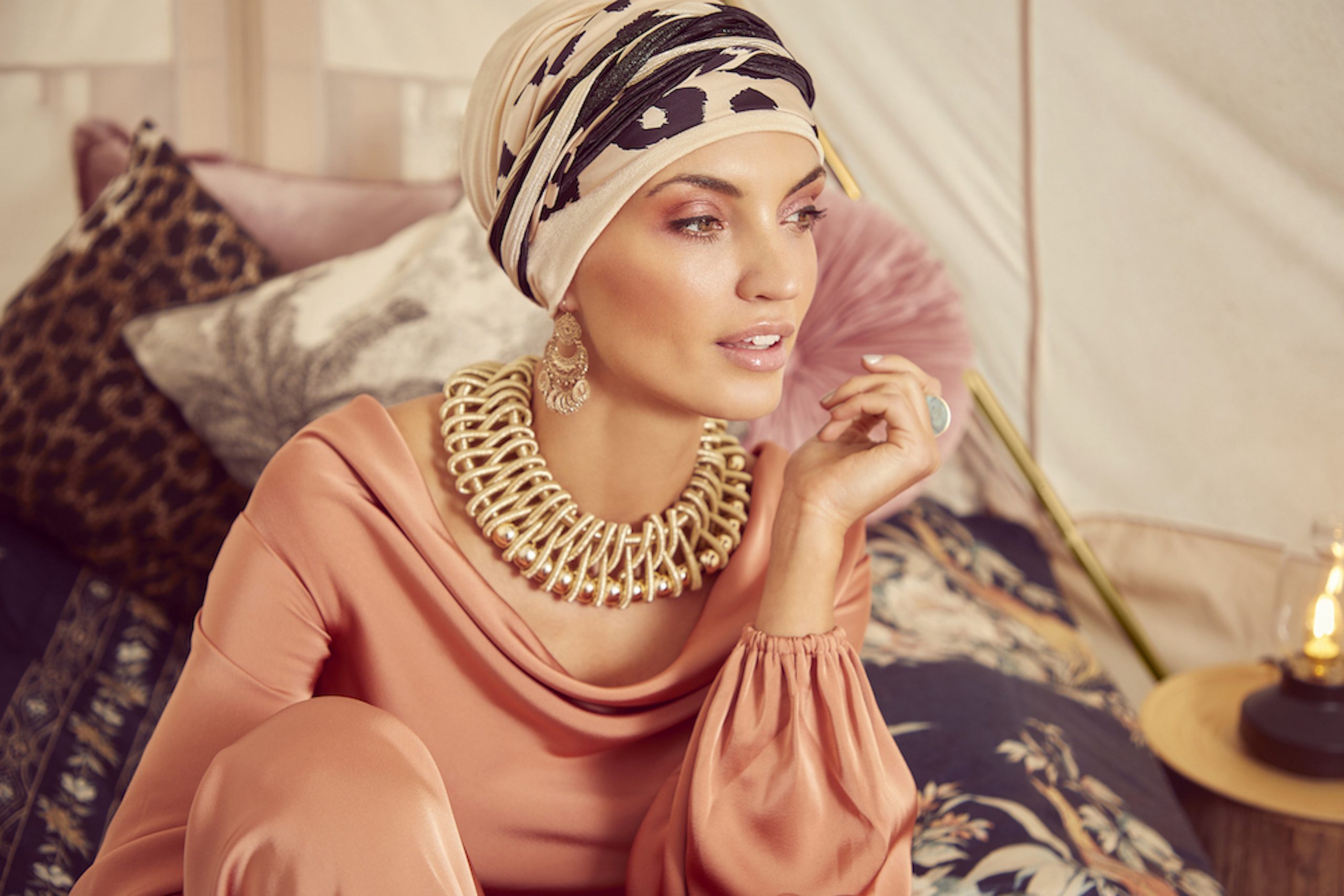 Scarlett Boho Turban Set - Image 5